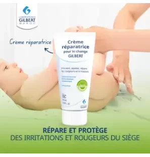 Gilbert Crème réparatrice pour le change 100 ml